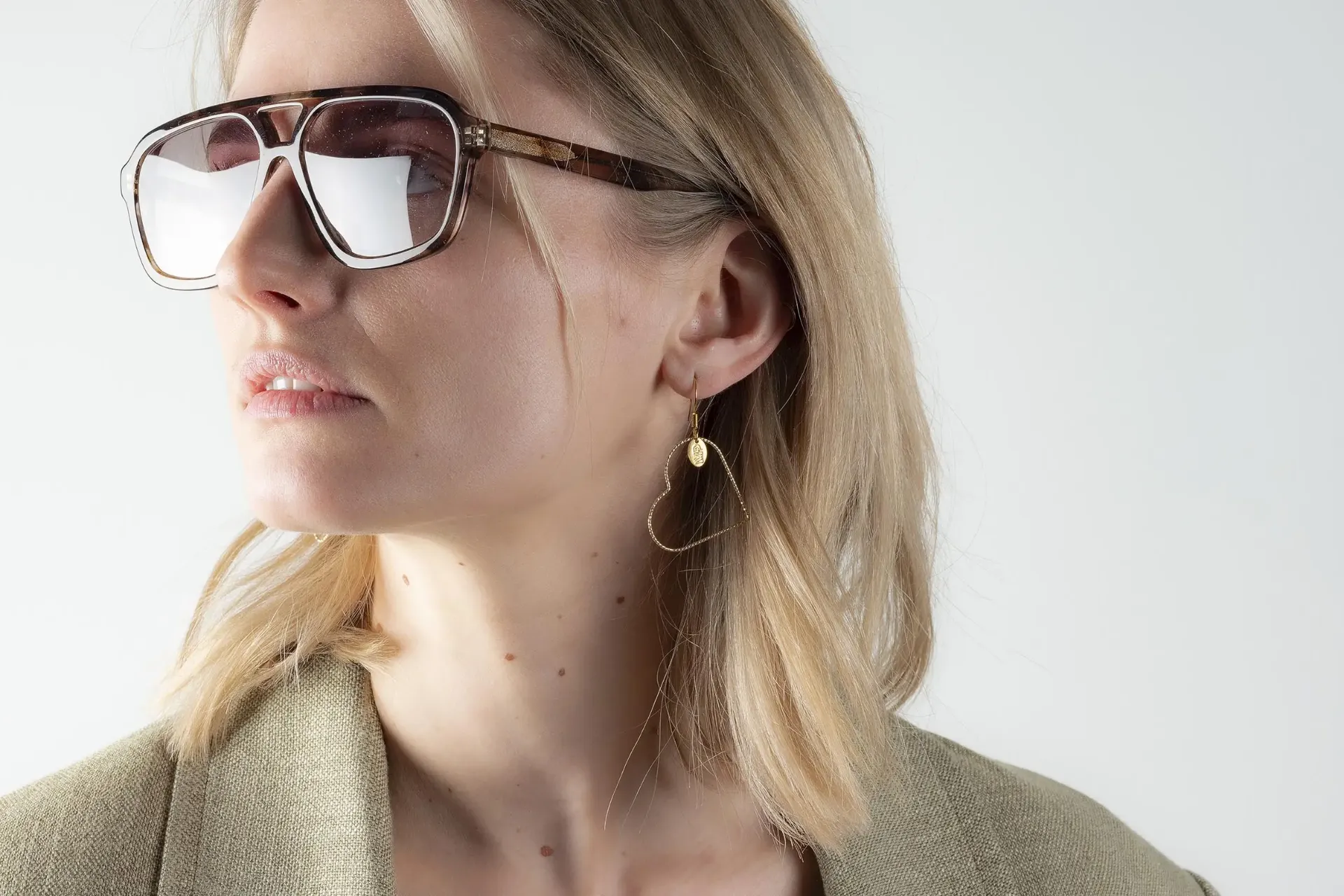 [192.LOVE-E-G] LOVE - BOUCLES D'OREILLES | Gold