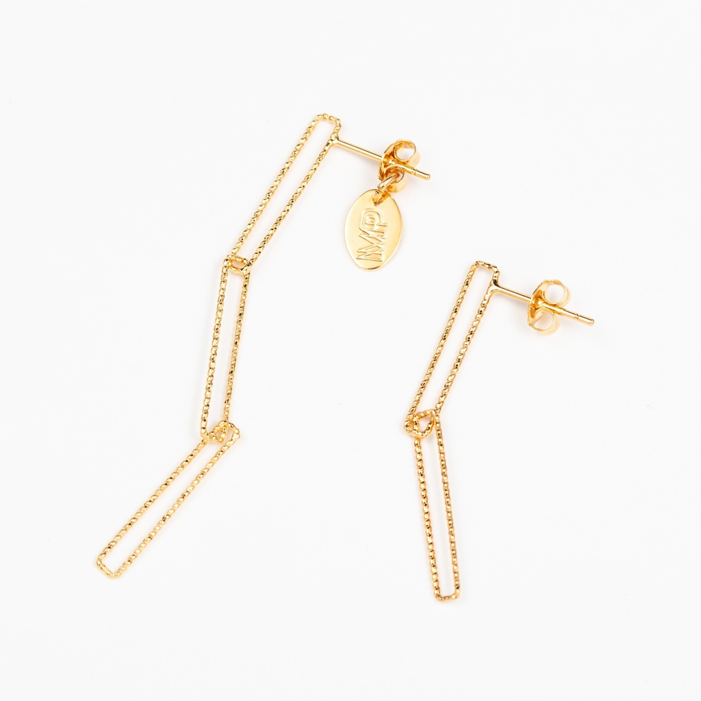 [201.ELINE-E-G] ELINE - BOUCLES D'OREILLES | Gold