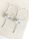 LIBIE - BOUCLES D'OREILLES | Silver