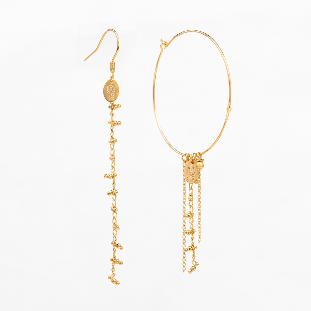 [201.LOU-G] LOU - BOUCLES D'OREILLES | Gold