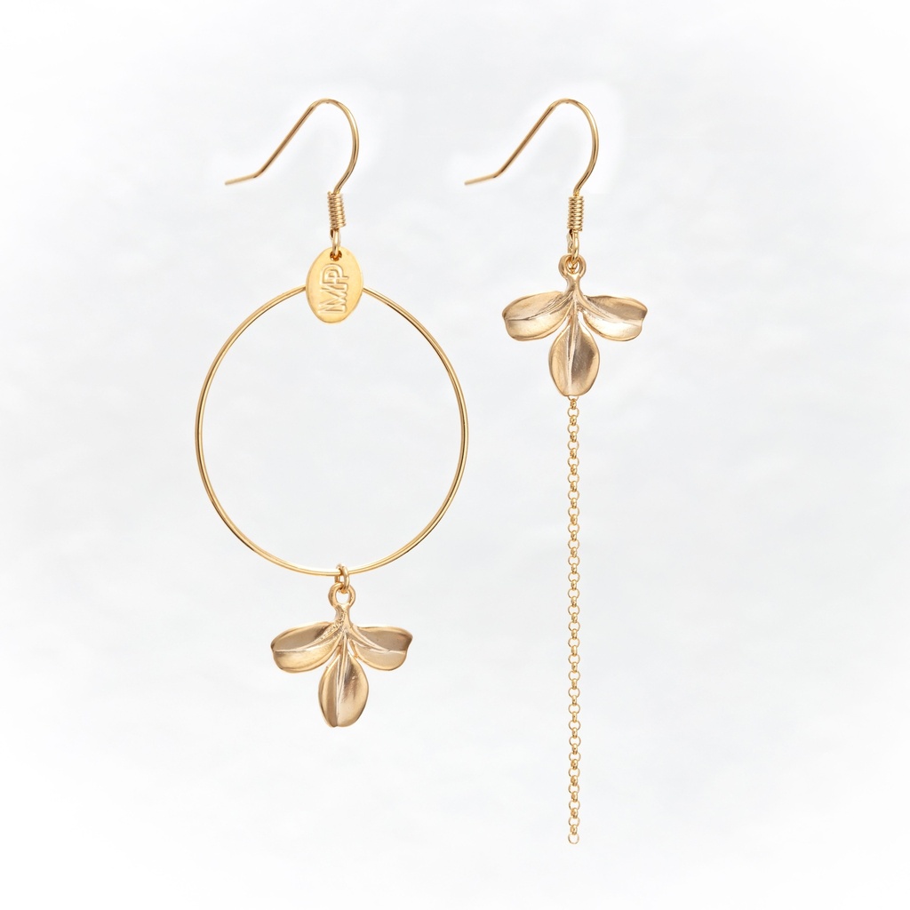 [201.LUCKY-G] LUCKY - BOUCLES D'OREILLES | Gold