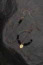 MP - BOUCLES D'OREILLES | Gold Black