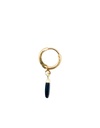 EMBLEME - SINGLE EARRING | Gold Black