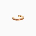 ALBA - BOUCLE D'OREILLE | Gold Pink