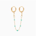 RIVE - SINGLE OORBEL | Gold Green
