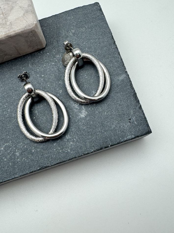 [212.AIX-ES-S] AIX - BOUCLES D'OREILLES | Silver