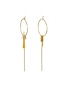 CHIC23 - BOUCLES D'OREILLES | Gold