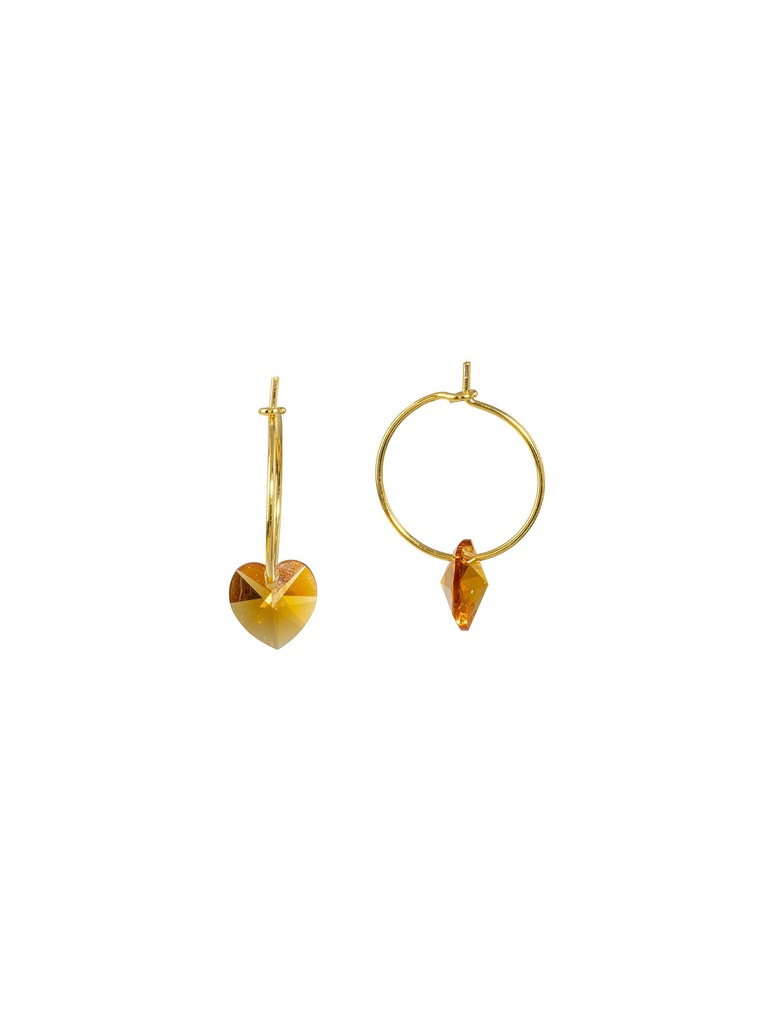 [221.JADORXS-ES-GC] JADORXS - BOUCLES D'OREILLES | Gold Camel