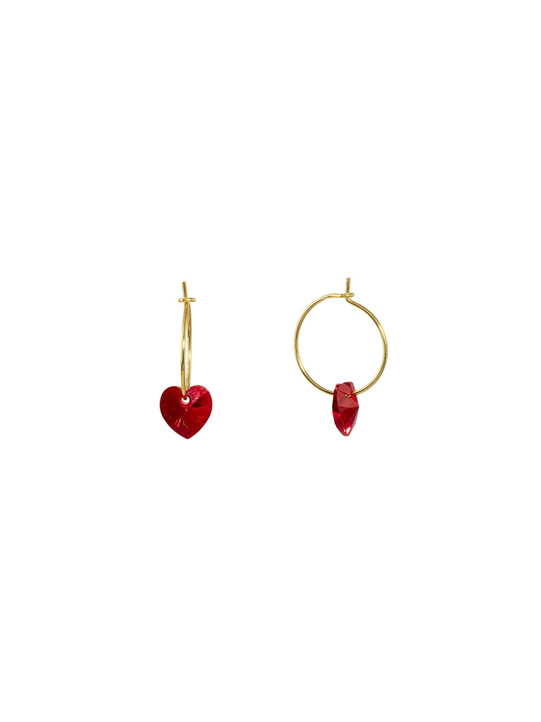 JADORXS - EARRINGS | Gold Red