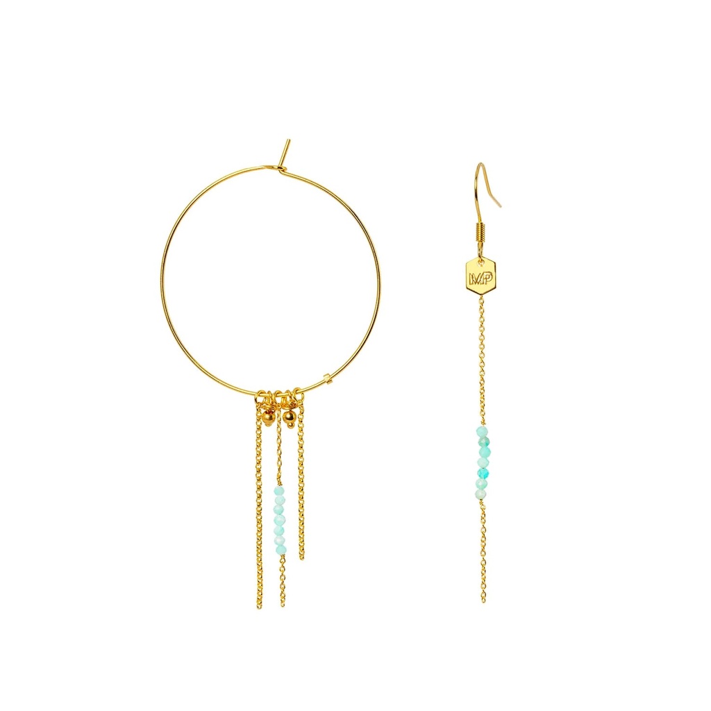 [221.LOU-GM] LOU - BOUCLES D'OREILLES | Gold Mint
