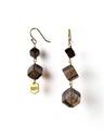 ICON - BOUCLES D'OREILLES | Gold Brown