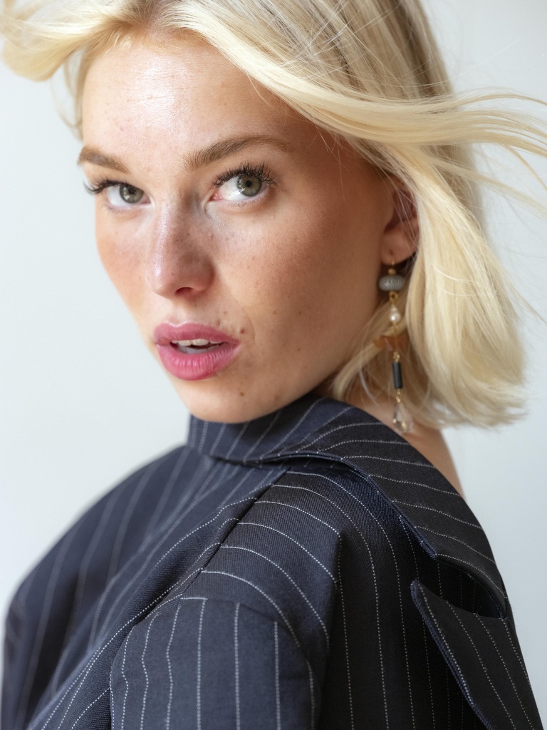 [222.KITZU/L-E-G] KITZU - BOUCLES D'OREILLES | Gold