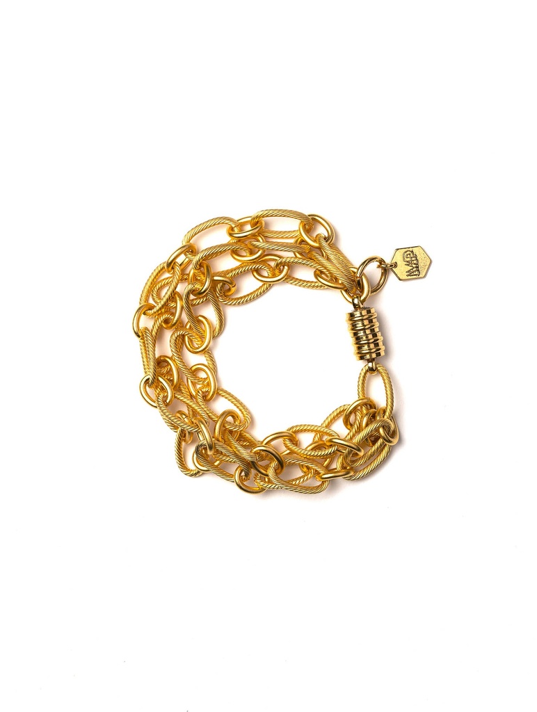 [222.ROCKY-B-G] ROCKY - BRACELET | Gold