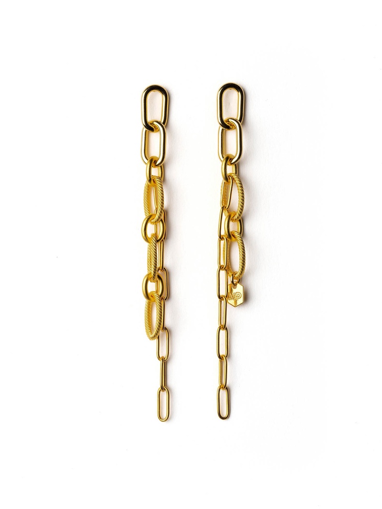 [222.ROCKY-E-G] ROCKY - EARRINGS | Gold