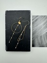 CLOE - BOUCLES D'OREILLES | Gold White