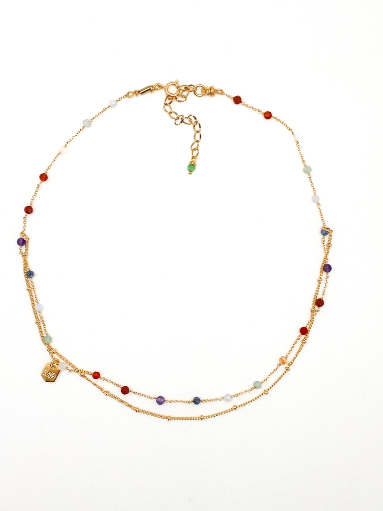 [231.CRISTI-N-GCK] CRISTI - COLLIER | Gold Multi