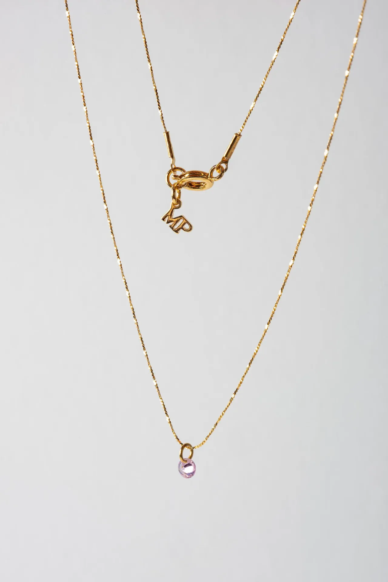 [231.MP10-N-GP] MP10 - NECKLACE | Gold Pink