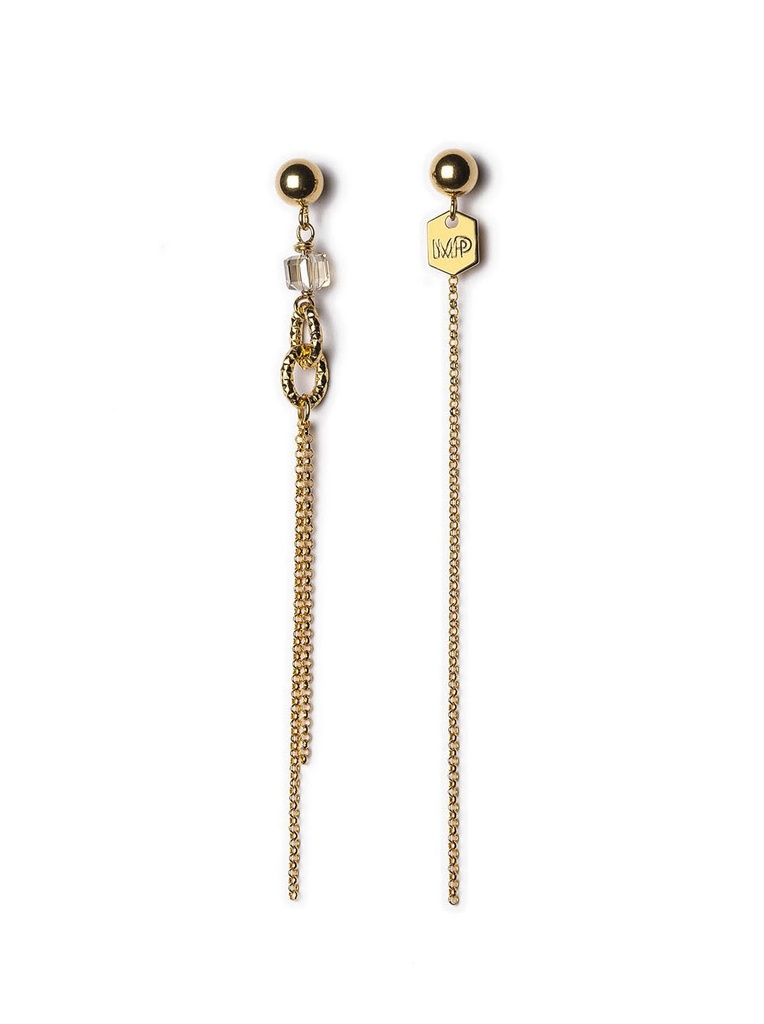 ROZE - BOUCLES D'OREILLES | Gold