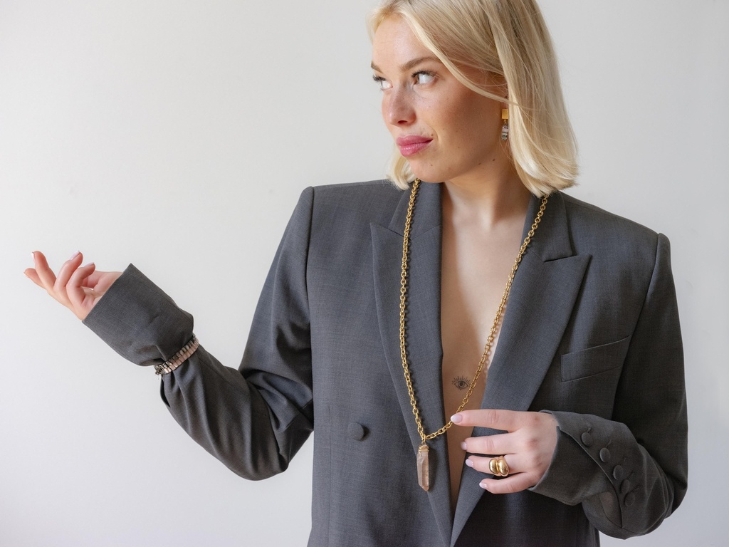 [231.ROZE-N-G] ROZE - KETTING | Gold