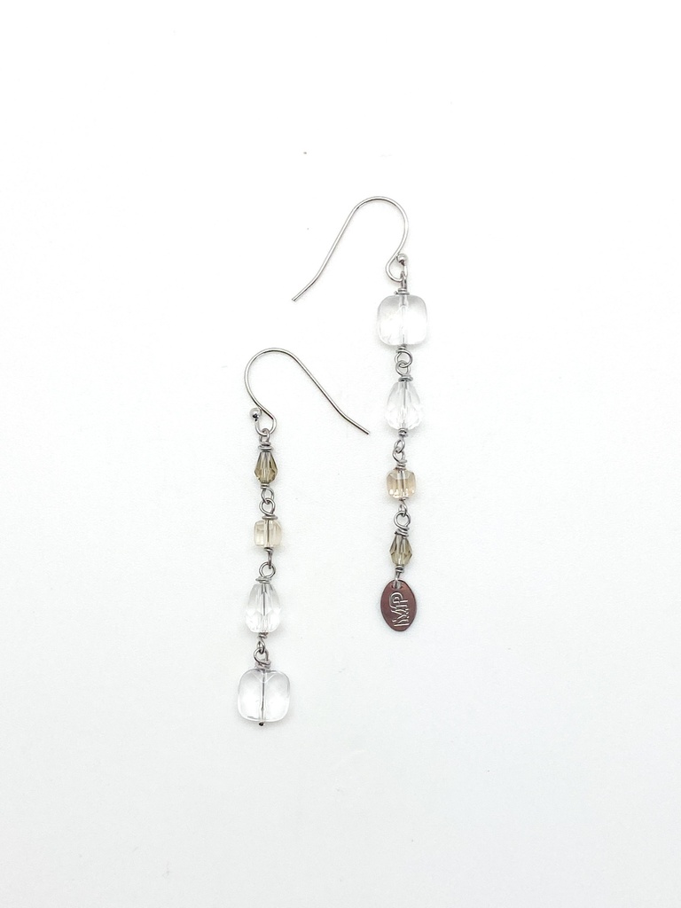 [232.ICON-E1-S] ICON - BOUCLES D'OREILLES | Silver