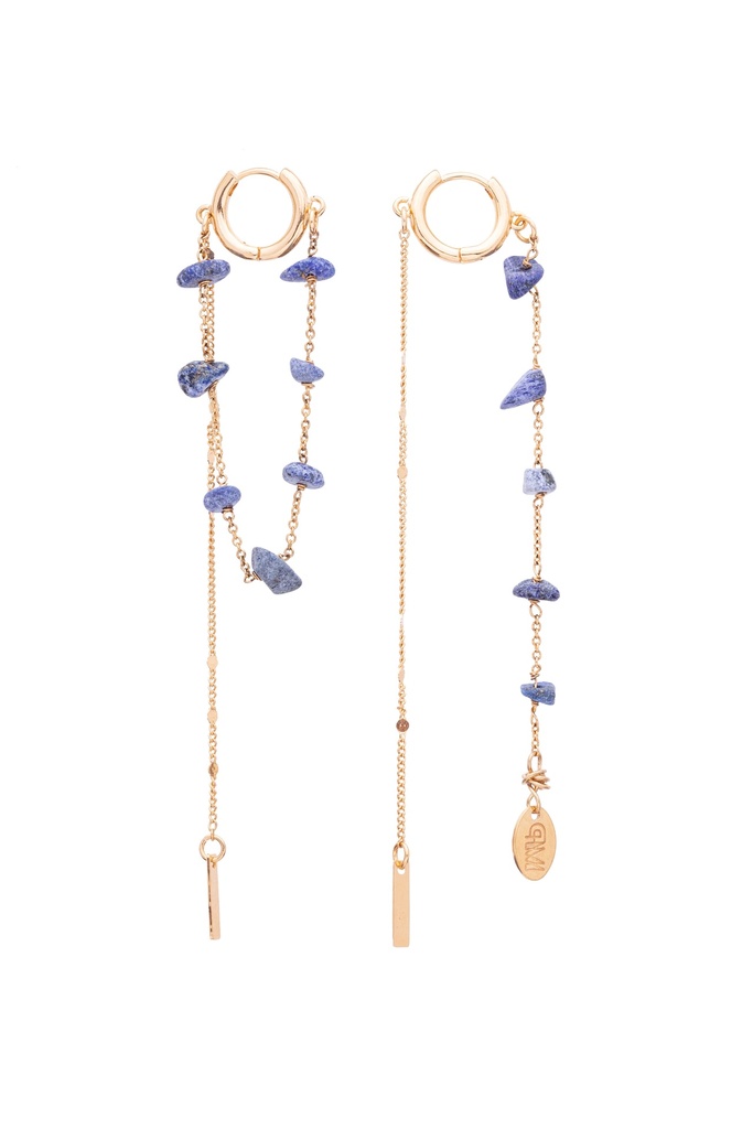[232.KENZA-E-GCJ] KENZA - BOUCLES D'OREILLES | Gold Jeans