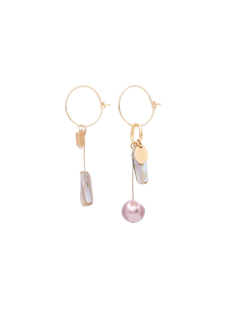 [232.VERNY-E-GP] VERNY - BOUCLES D'OREILLES | Gold
