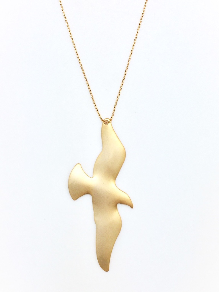 [241.BIRD-N-G] BIRD - NECKLACE | Gold