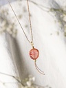 SHOW - KETTING | Gold Fuchsia