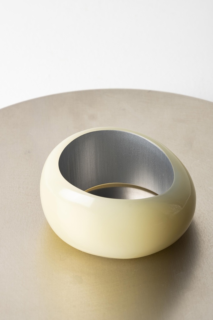 [242.BIGB/XL-NA] BIGB/XL - BRACELET | Blanc nacré