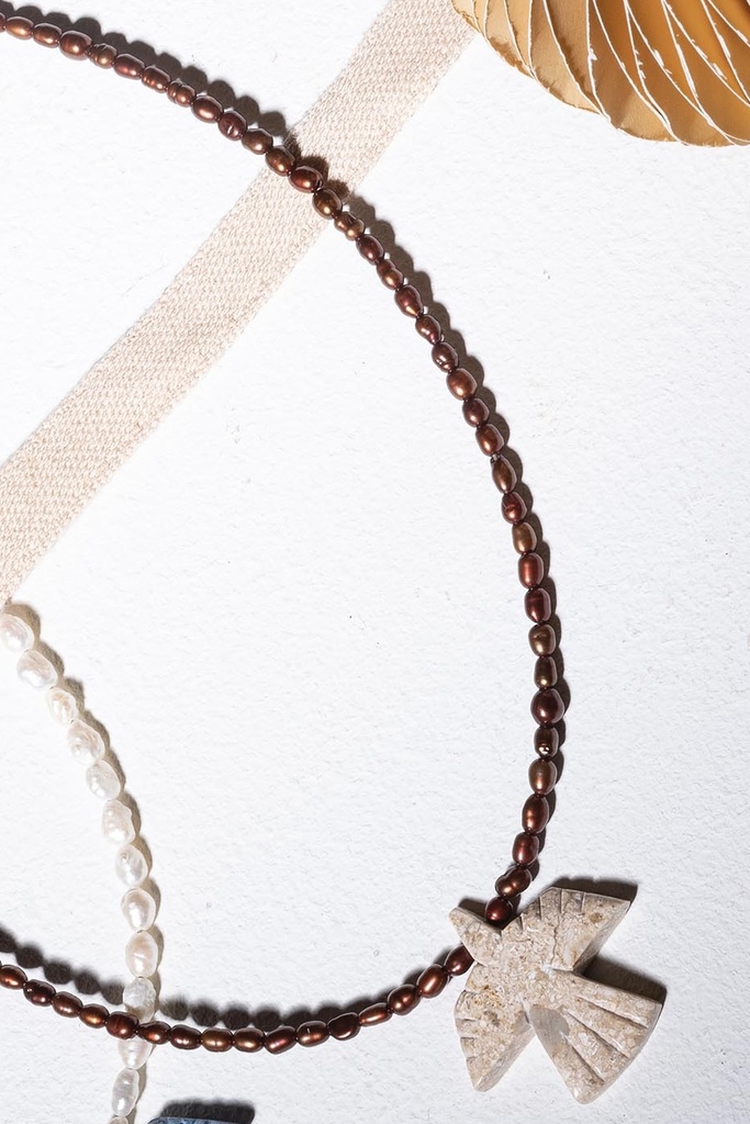 [242.COWBOY/W-BR] COWBOY- COLLIER | Gold Brown
