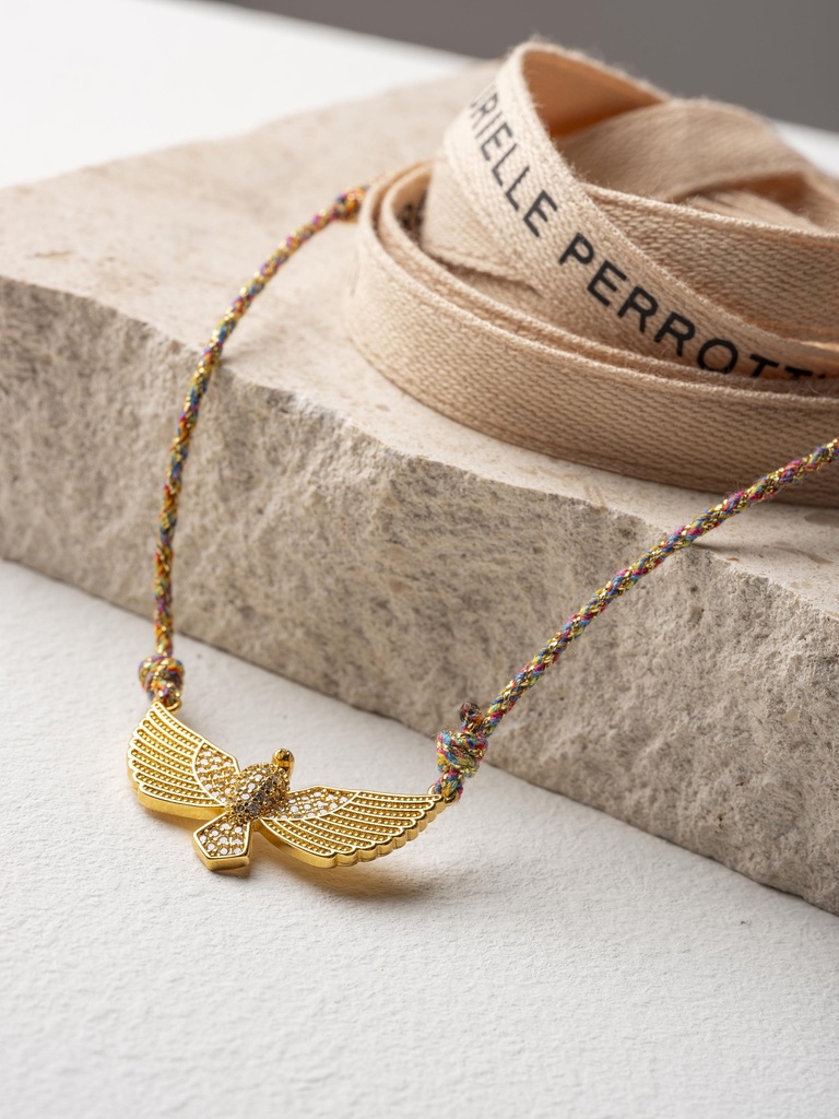 [242.EAGLE-N-GMULTI] EAGLE - NECKLACE | Gold Multi
