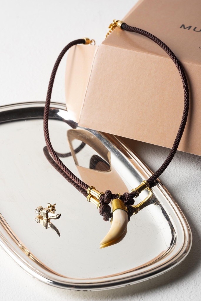 JOKER - COLLIER | White Brown