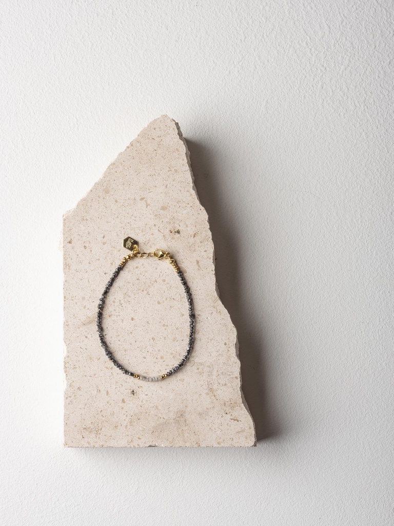 [242.K-RA-B] K-RA - BRACELET | Rough Diamond
