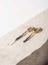 K-RA - BOUCLES D'OREILLES | Gold