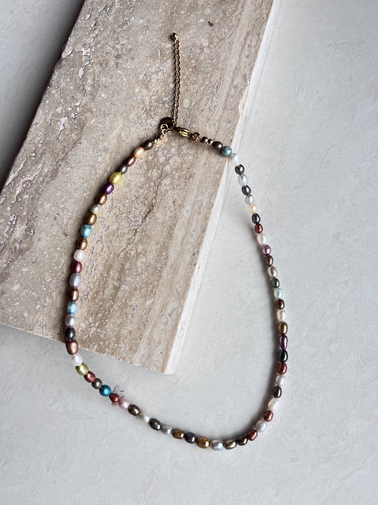 ROMEO - NECKLACE | Gold Multicolor