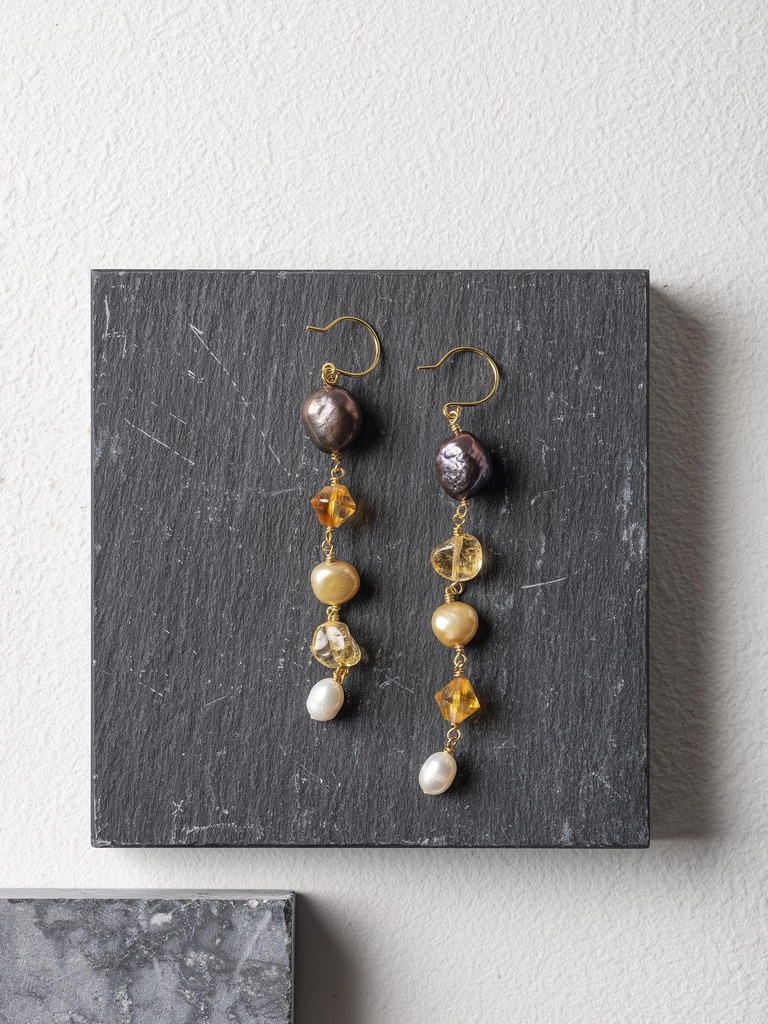 SMASHY- BOUCLES D'OREILLES | Gold