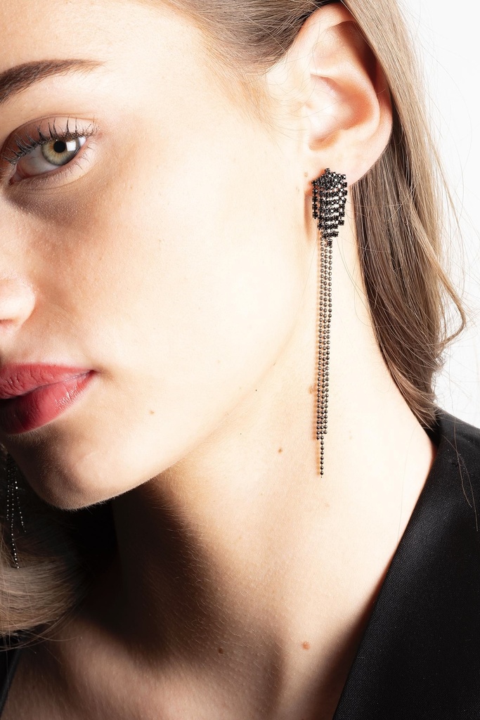 TOKYO - BOUCLES D'OREILLES | Black