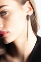 TOKYO - BOUCLES D'OREILLES | Black