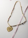 TOTEM - NECKLACE | Gold Purple