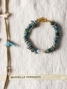 VAIANA - BRACELET | Gold Turquoise