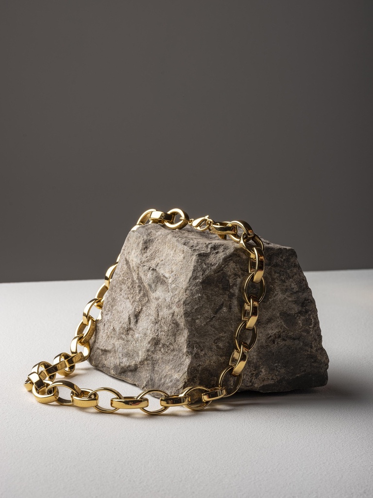 [242.WOW-N-G] WOW - NECKLACE | Gold