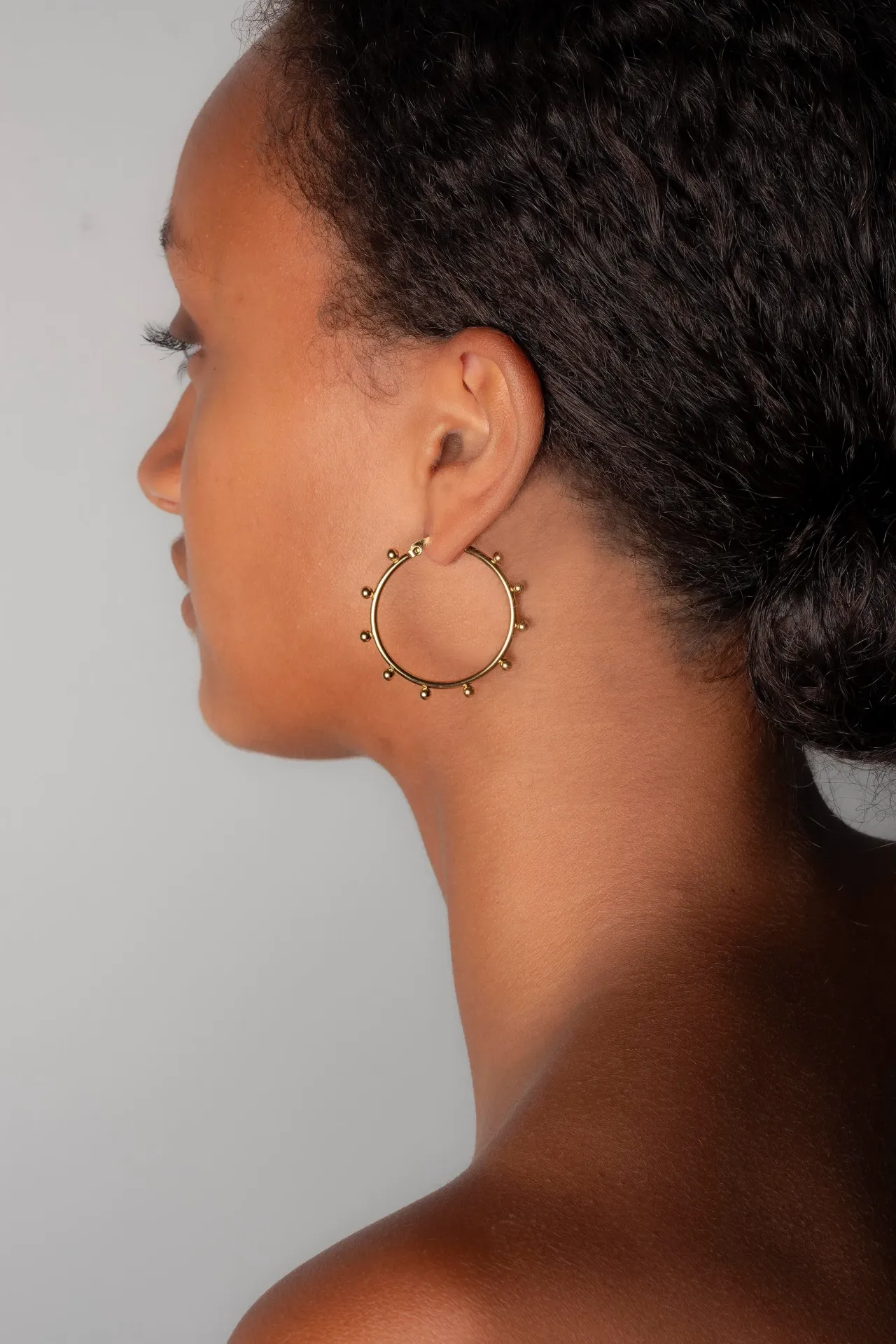 BOLD/C - BOUCLES D'OREILLES | Gold