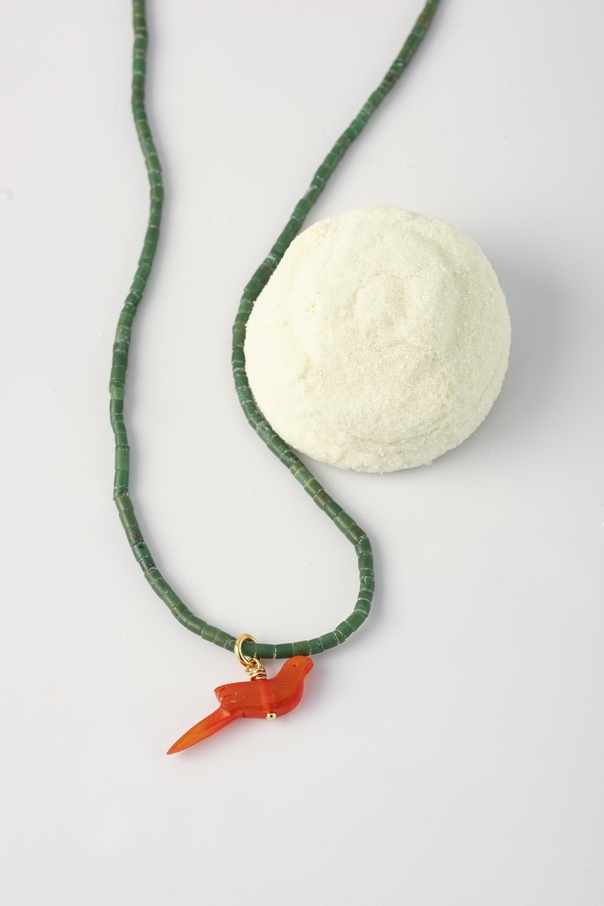 BOY/O - NECKLACE | Gold Green