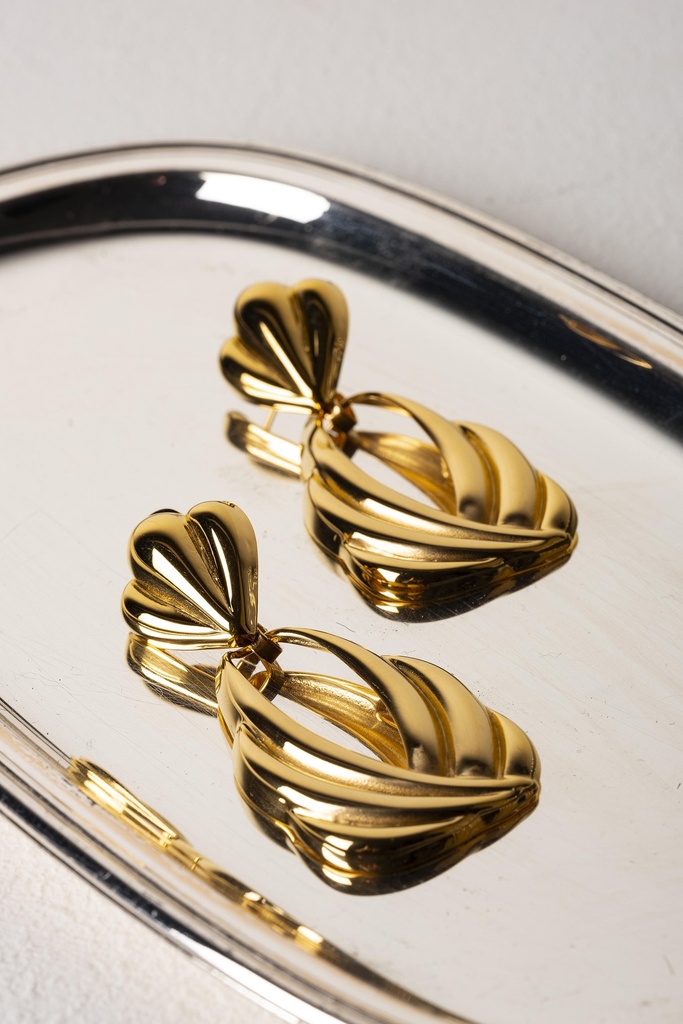 [251.CALLME80/L-E] CALLME80 - BOUCLES D'OREILLES | Gold