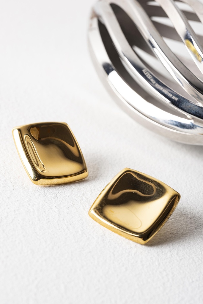 CALLME80/M - BOUCLES D'OREILLES | Gold