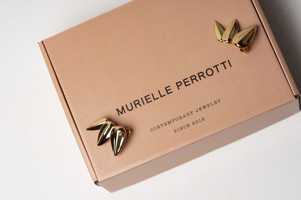 CALLME80/M - BOUCLES D'OREILLES | Gold