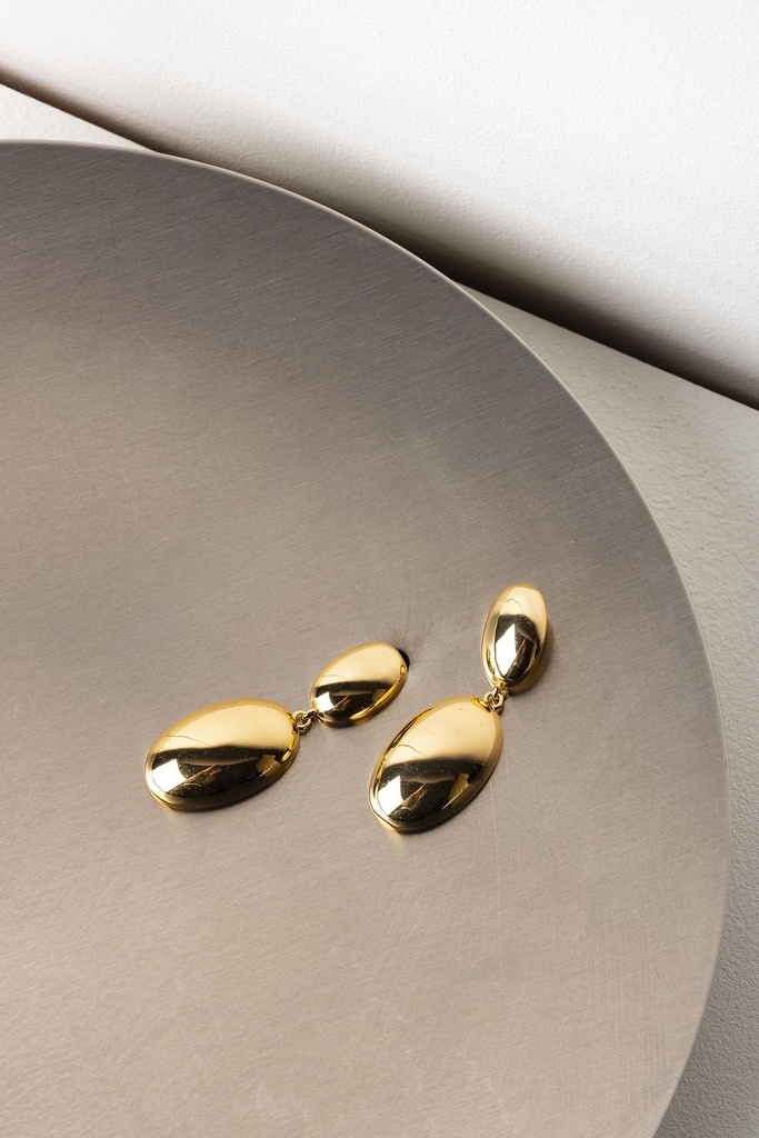 [251.CALLME80/M-E5] CALLME80/M - BOUCLES D'OREILLES | Gold