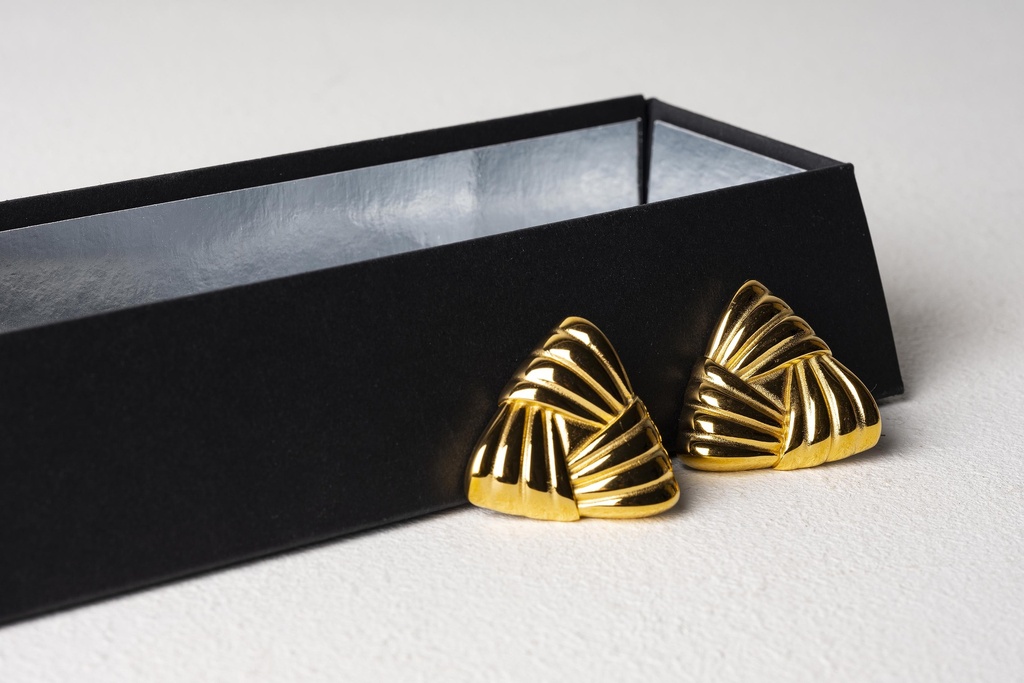 CALLME80/S - BOUCLES D'OREILLES | Gold