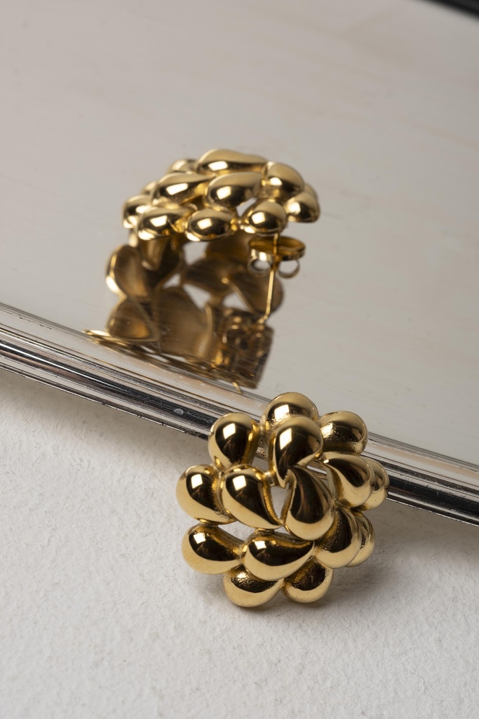 [251.CALLME80/S-E5] CALLME80/S - BOUCLES D'OREILLES | Gold