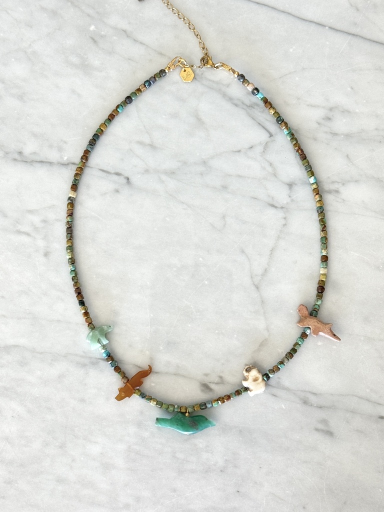 [251.COWBOY/TRIBU-TO] COWBOY/TRIBU - COLLIER | Turquoise